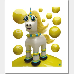 Lemondrop Unicorn Posters and Art